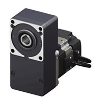 Stepper Motor with Hollow Shaft Flat Gear