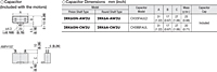 Capacitor Dimensions
