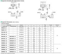Capacitor Dimensions