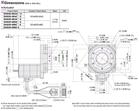 Actuator Dimensions