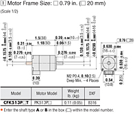 Motor Dimensions