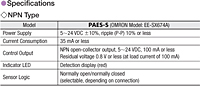 Sensor Specifications