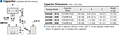 Capacitor Dimensions