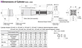 Dimensions (Actuator)