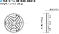 Dimensions (Finger Guard)