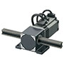 Rack and Pinion Geared Stepper Motor